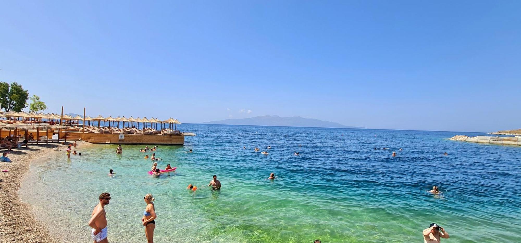 Hotel Apollon Sarandë Exterior foto